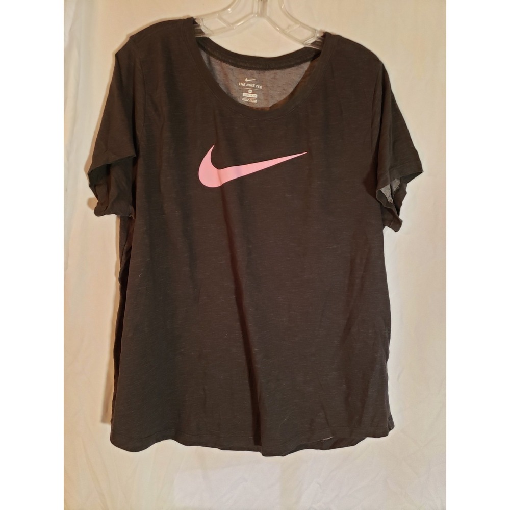 Women's Nike Dri-FIT Dark Gray Tee Size 1X